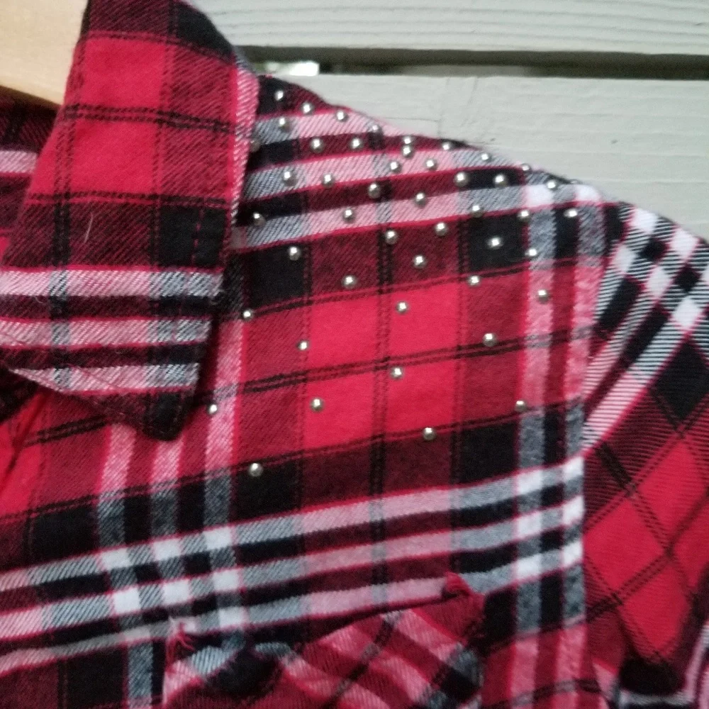 Justice Plaid Flannel